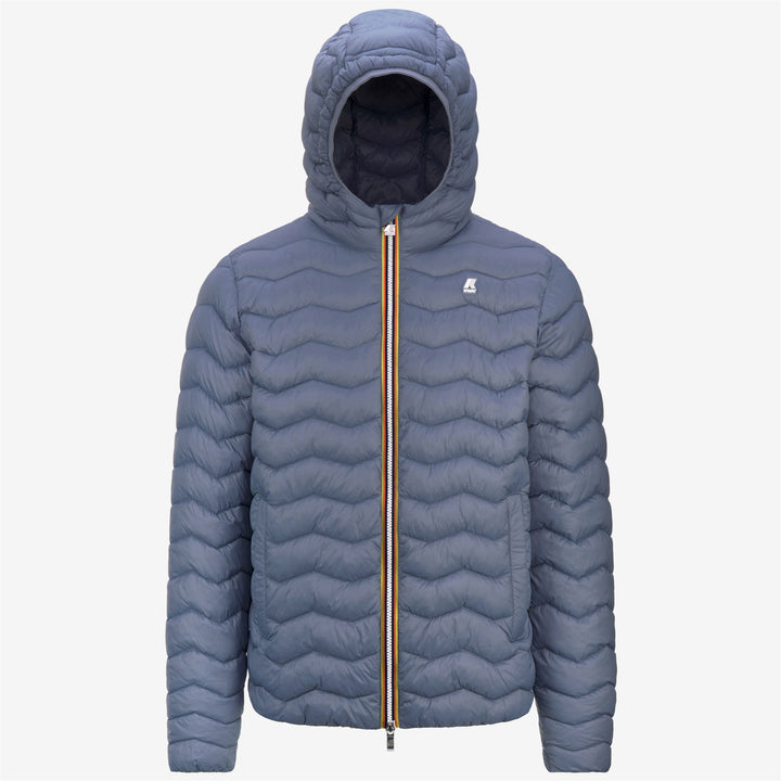 Jackets Man JACK QUILTED WARM Short GREY BLUE AVIO Photo (jpg Rgb)			