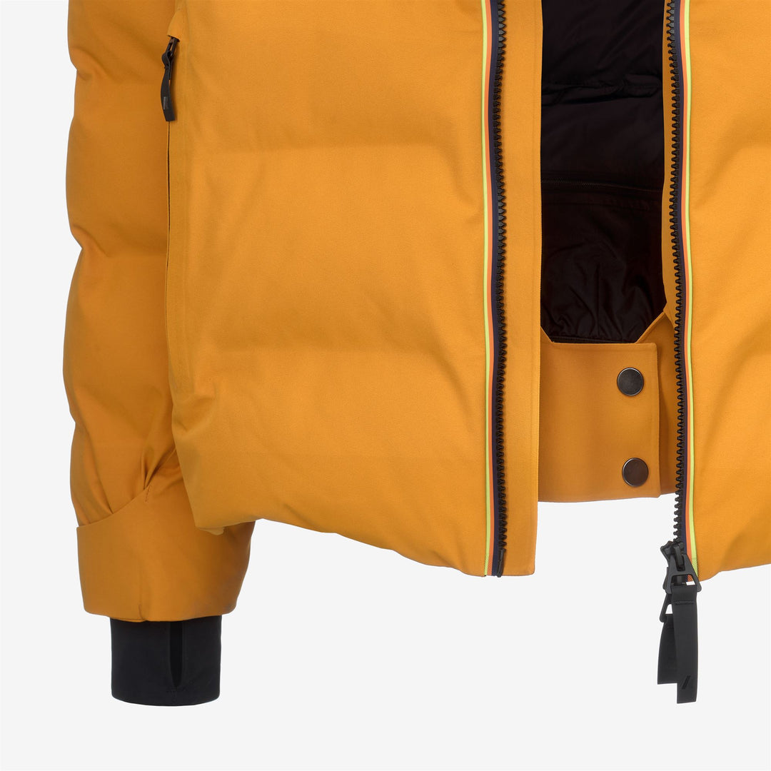 Jackets Man MERIBEL Mid YELLOW INCA Dressed Front (jpg Rgb)	