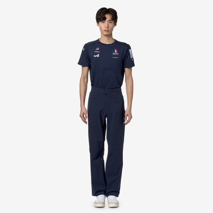 Pants Unisex SAUCHAY ORIENT EXPRESS TEAM AC Cargo BLUE DRESS Dressed Back (jpg Rgb)		