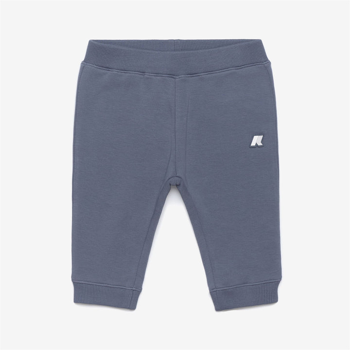 SETS Kid unisex E. SET ANTHONIELLE MICKETTE Pants / Sweater GREY BLUE AVIO Dressed Side (jpg Rgb)		