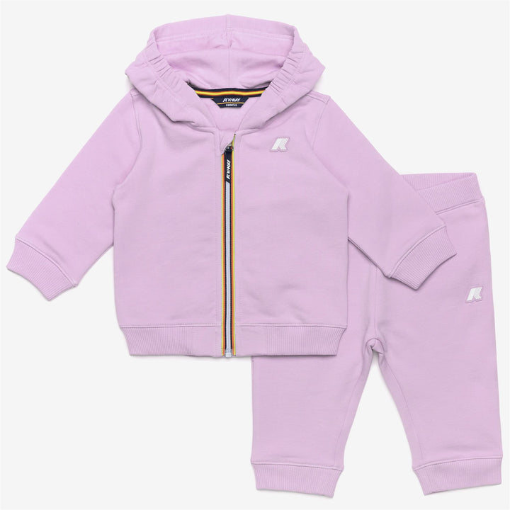 SETS Kid unisex E. SET ANTHONIELLE MICKETTE Pants / Sweater VIOLET LT LILAC Detail (jpg Rgb)			