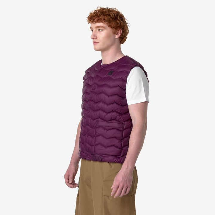 Jackets Man VALTY QUILTED WARM DIEMME Vest VIOLET PURPLE Detail (jpg Rgb)			