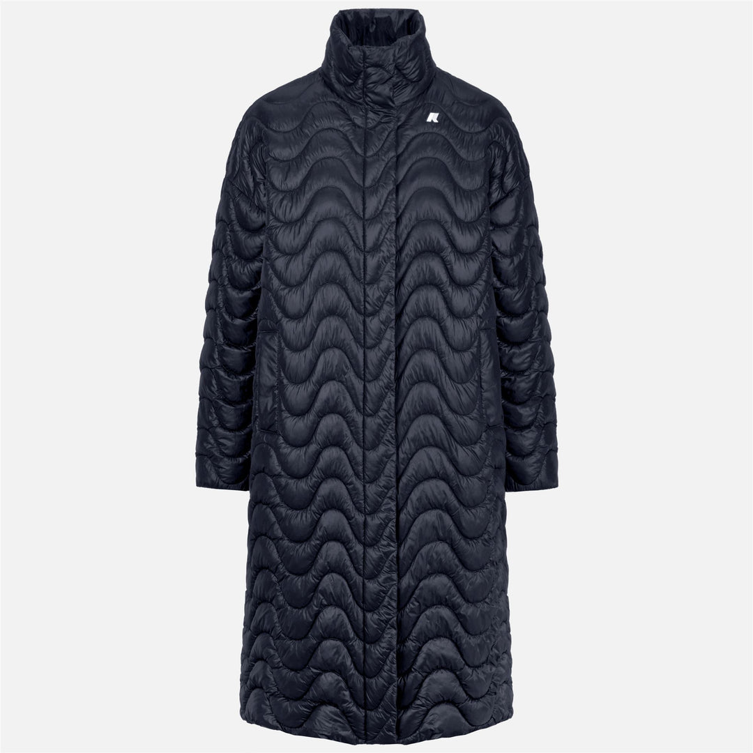 Jackets Woman SONJA QUILTED WARM Long BLUE DEPTH Photo (jpg Rgb)			