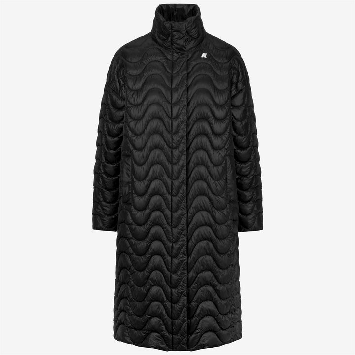 Jackets Woman SONJA QUILTED WARM Long BLACK PURE Photo (jpg Rgb)			