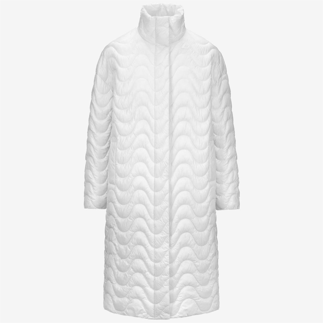 Jackets Woman SONJA QUILTED WARM Long WHITE GARDENIA Photo (jpg Rgb)			