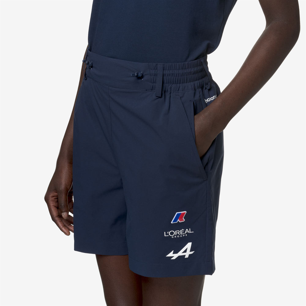 Shorts Woman MODIN ORIENT EXPRESS TEAM AC Sport Shorts BLUE DRESS Detail Double				