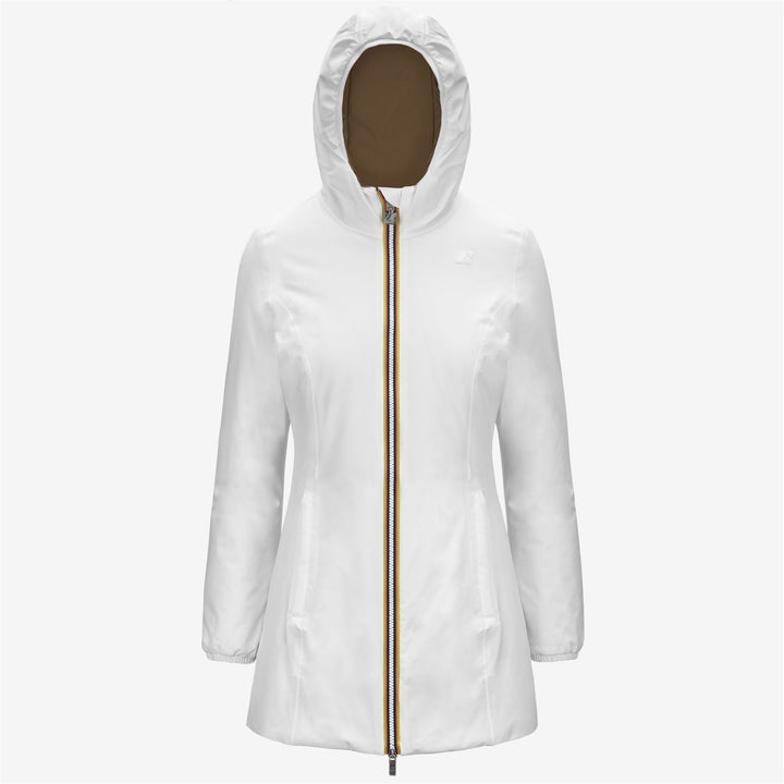 Jackets Woman DENISE ST WARM DOUBLE Mid WHITE G-BROWN C Photo (jpg Rgb)			