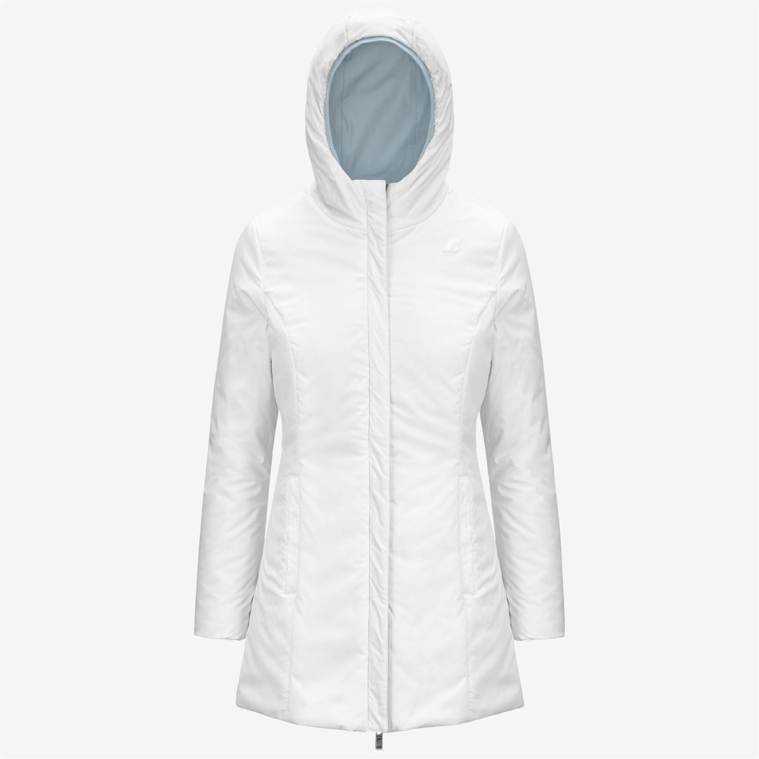 Jackets Woman DENISE ST WARM REVERSIBLE Mid BLUE A-WHITE G Dressed Front (jpg Rgb)	