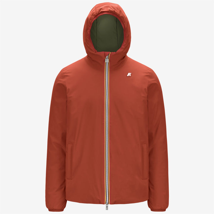 Jackets Man JACK ST WARM REVERSIBLE Short RED P-GREEN C Photo (jpg Rgb)			