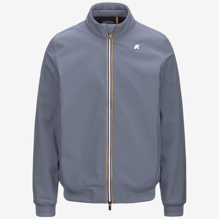 Jackets Man ARSENE BONDED Short GREY BLUE A-BLUE D Photo (jpg Rgb)			