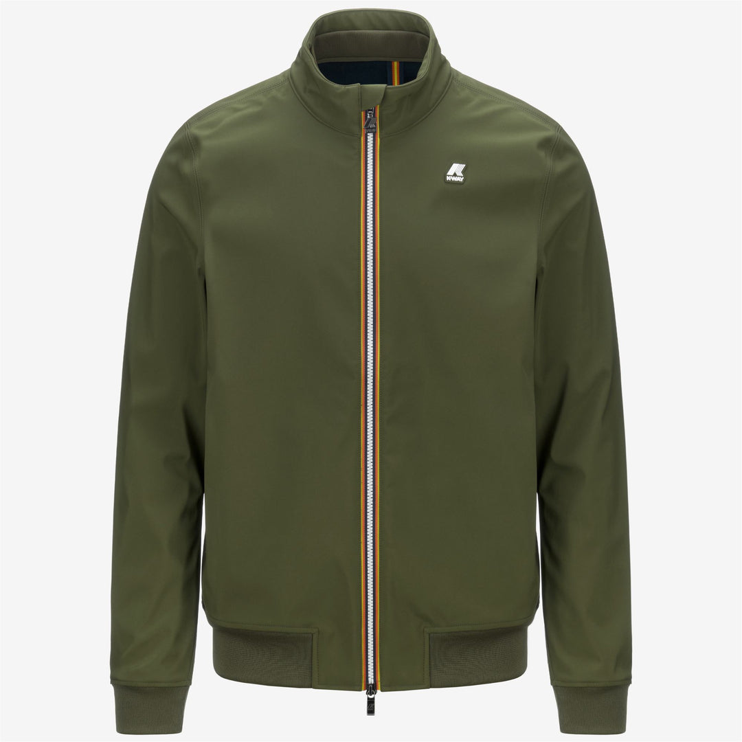 Jackets Man ARSENE BONDED Short GREEN C-BLUE D Photo (jpg Rgb)			