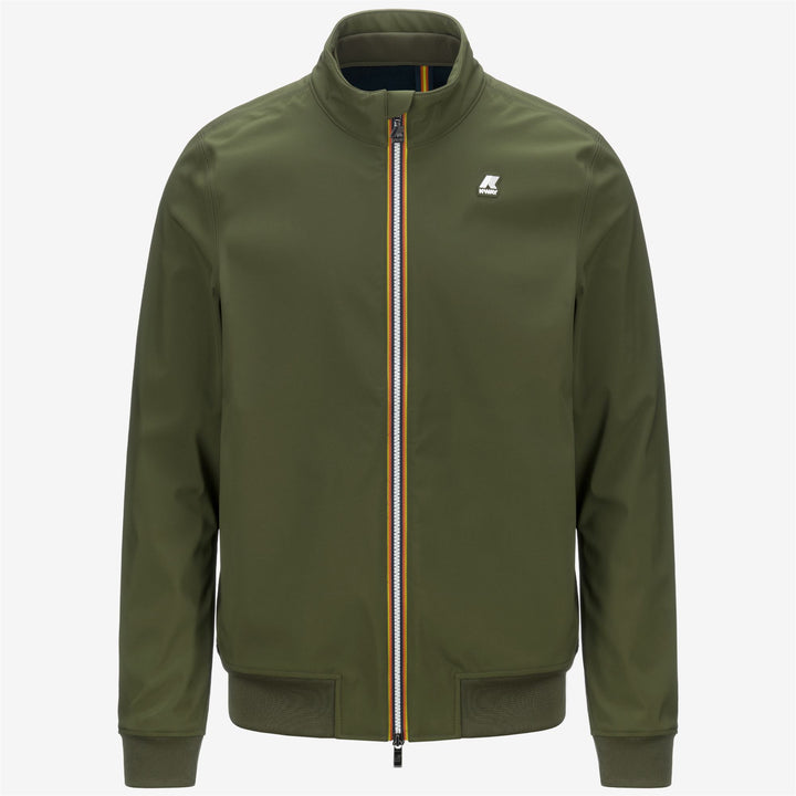 Jackets Man ARSENE BONDED Short GREEN C-BLUE D Photo (jpg Rgb)			