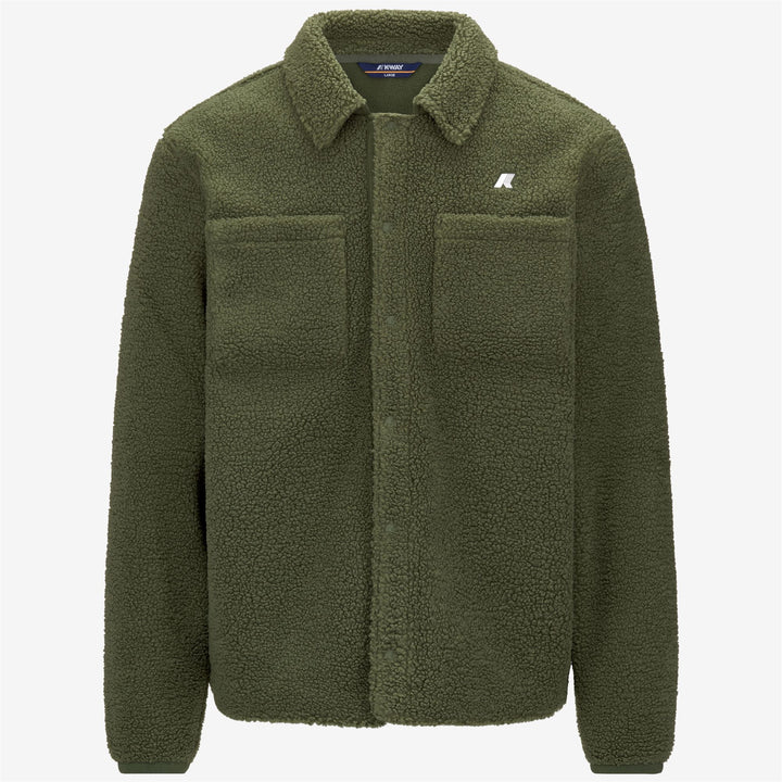 Fleece Man CAMERON SHERPA POLAR Jacket GREEN C-GREEN C Photo (jpg Rgb)			