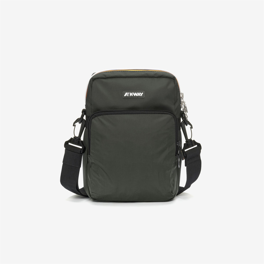 Bags Unisex ERLOY Shoulder Bag GREEN BLACKISH Photo (jpg Rgb)			