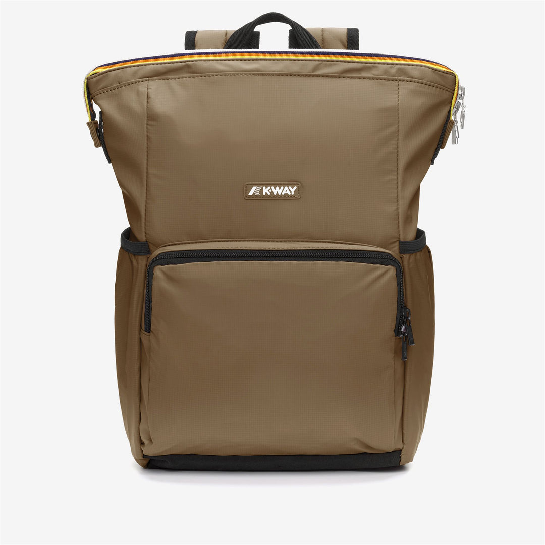 Bags Unisex MAIZY Backpack BROWN CORDA Photo (jpg Rgb)			