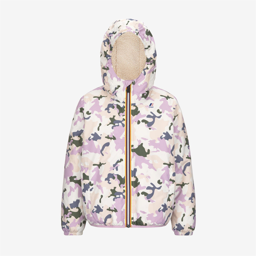 Jackets Kid unisex P. LE VRAI 3.0 CLAUDE ORSETTO GRAPHIC Mid ECRU - CAMO GIRL PINK Photo (jpg Rgb)			