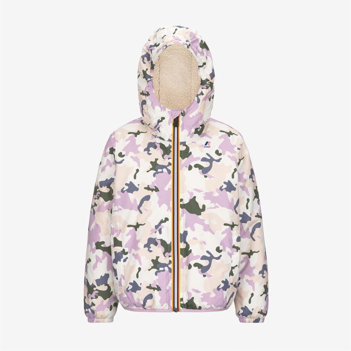 Jackets Kid unisex P. LE VRAI 3.0 CLAUDE ORSETTO GRAPHIC Mid ECRU - CAMO GIRL PINK Photo (jpg Rgb)			