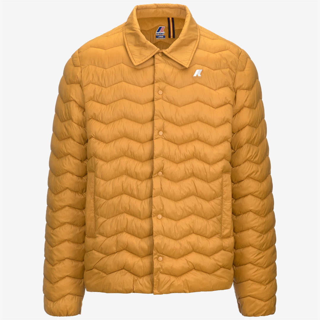 Jackets Man BRUNO QUILTED WARM Short YELLOW INCA Photo (jpg Rgb)			