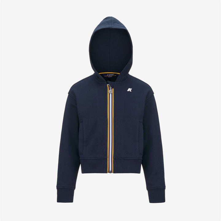 Fleece Girl P. CARMY Jacket BLUE DEPTH Photo (jpg Rgb)			