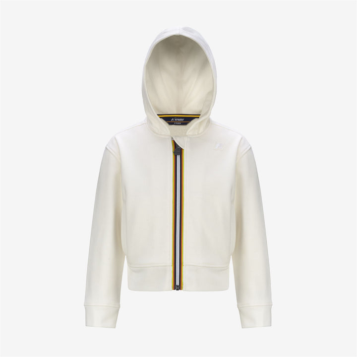 Fleece Girl P. CARMY Jacket WHITE GARDENIA Photo (jpg Rgb)			