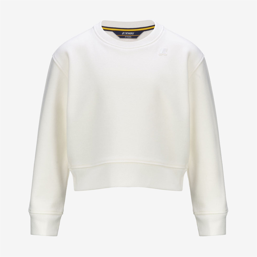 Fleece Girl P. CARMYSSE Pull Over WHITE GARDENIA Photo (jpg Rgb)			