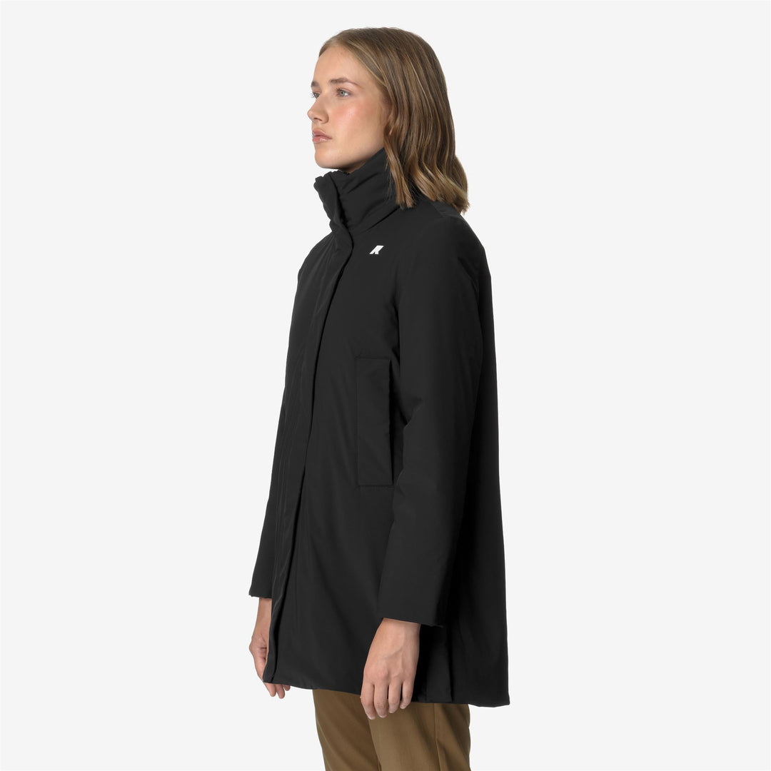 Jackets Woman MARLA ST WARM Mid BLACK PURE Detail (jpg Rgb)			