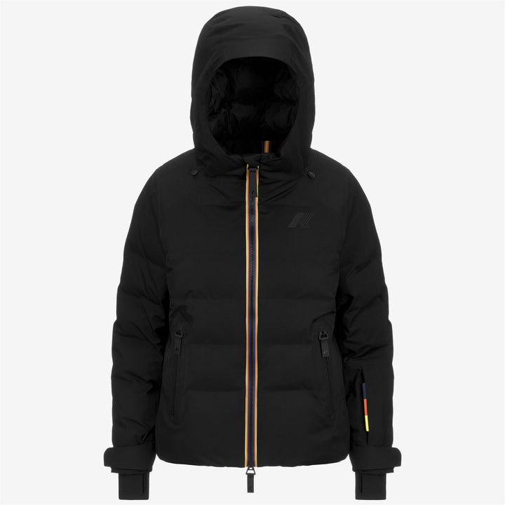 Jackets Woman TUEDA Mid BLACK PURE Photo (jpg Rgb)			