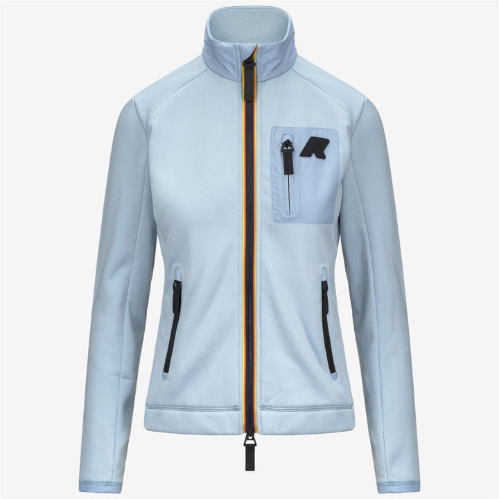 Fleece Woman MARNAZ Jacket BLUE AVIO Photo (jpg Rgb)			