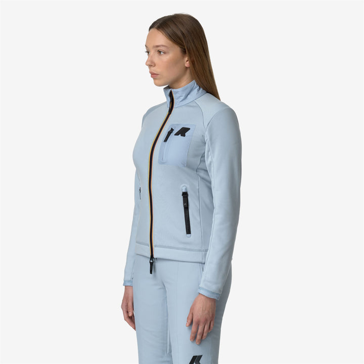 Fleece Woman MARNAZ Jacket BLUE AVIO Detail (jpg Rgb)			