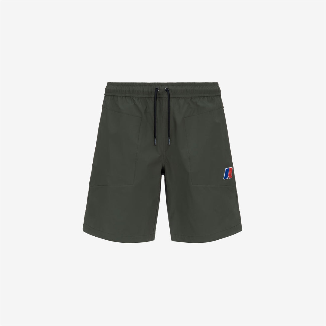 Shorts Unisex NESTY LF Sport Shorts GREEN BLACKISH Photo (jpg Rgb)			