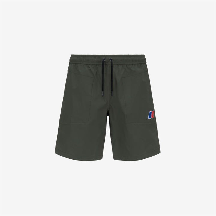 Shorts Unisex NESTY LF Sport Shorts GREEN BLACKISH Photo (jpg Rgb)			