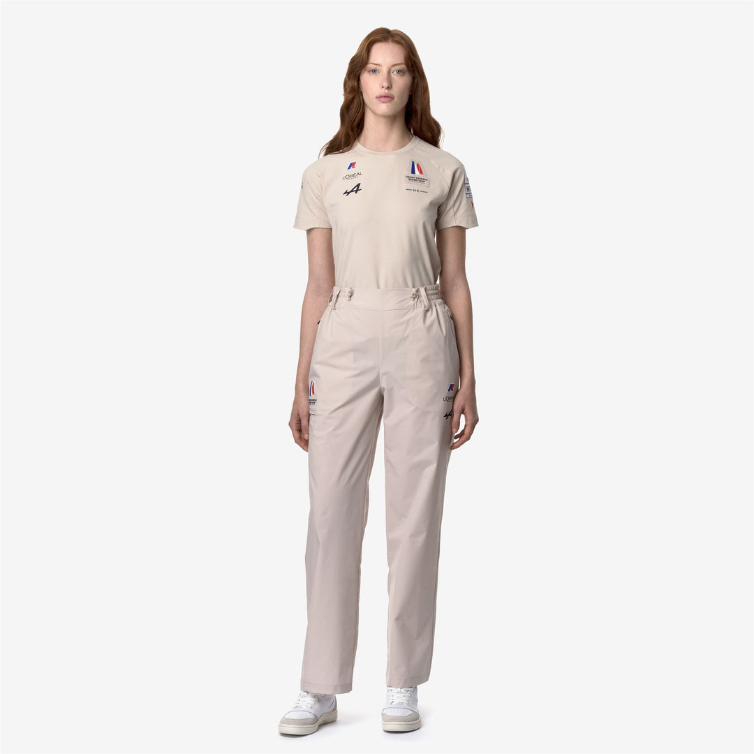 Pants Woman MODANE ORIENT EXPRESS TEAM AC Sport Trousers GREY VAPOR Dressed Back (jpg Rgb)		