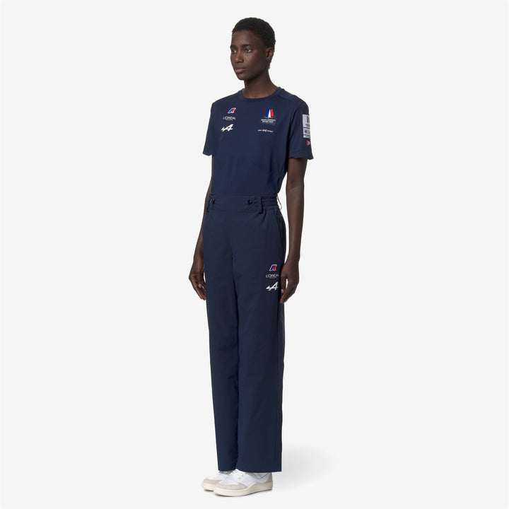 Pants Woman MODANE ORIENT EXPRESS TEAM AC Sport Trousers BLUE DRESS Detail (jpg Rgb)			