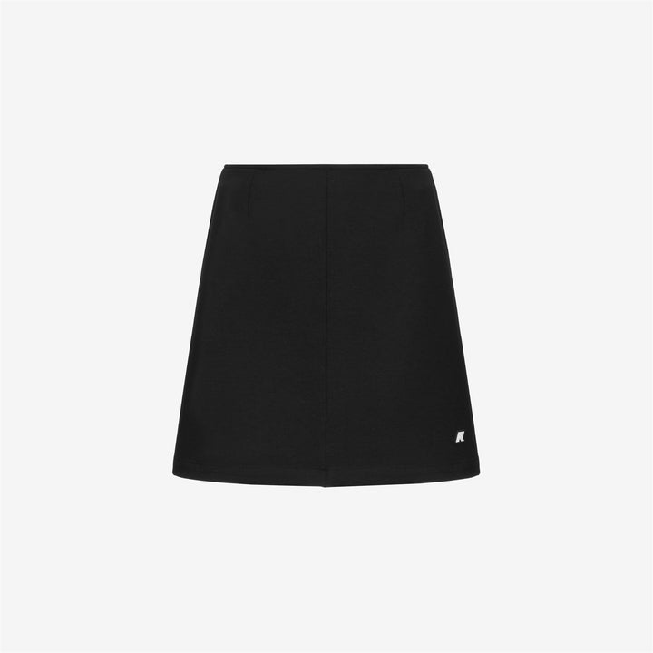 Skirts Woman VITTY LIGHT SPACER Short BLACK PURE Photo (jpg Rgb)			