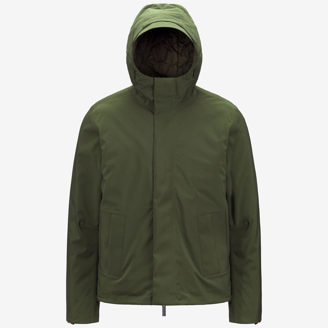 Jackets Man JACKEN BONDED PADDED Short GREEN CYPRESS Photo (jpg Rgb)			