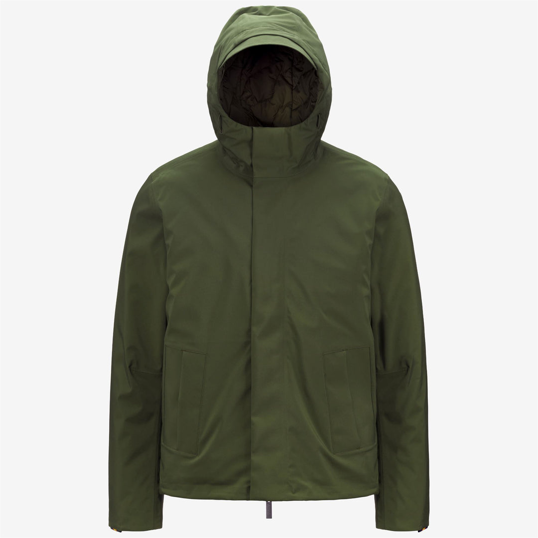 Jackets Man JACKEN BONDED PADDED Short GREEN CYPRESS Photo (jpg Rgb)			