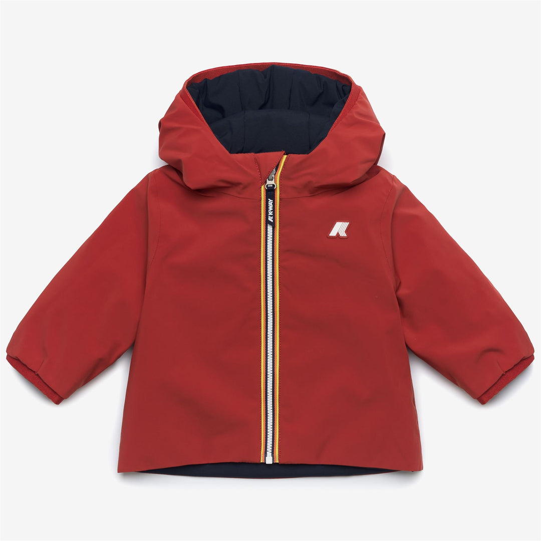 Jackets Kid unisex E. JACK ST WARM DOUBLE Short RED P-BLUE D Photo (jpg Rgb)			