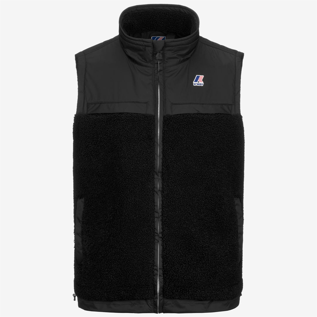 Fleece Unisex LE VRAI 3.0 JILE ORSETTO Jacket BLACK-BLACK PURE Photo (jpg Rgb)			