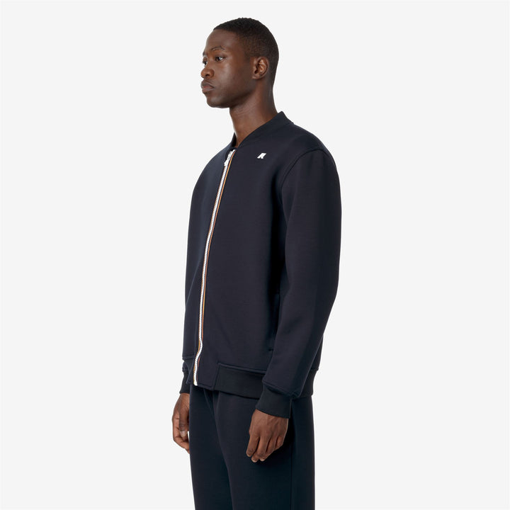 Fleece Man ABEL SPACER Jacket BLUE DEPTH Detail (jpg Rgb)			