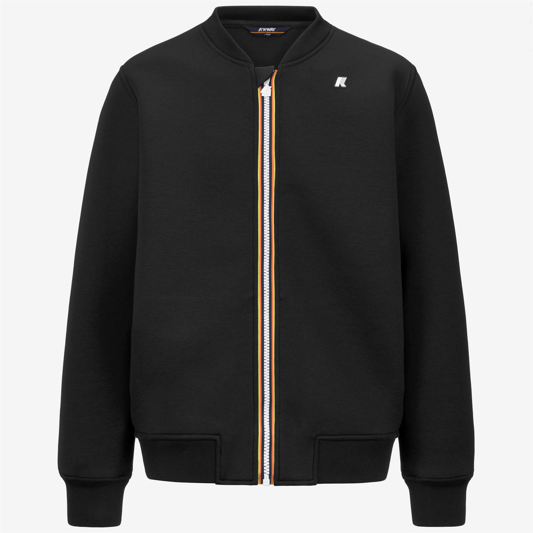 Fleece Man ABEL SPACER Jacket BLACK PURE Photo (jpg Rgb)			