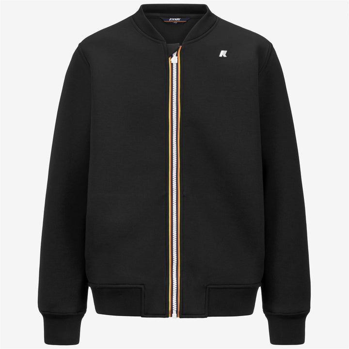 Fleece Man ABEL SPACER Jacket BLACK PURE Photo (jpg Rgb)			