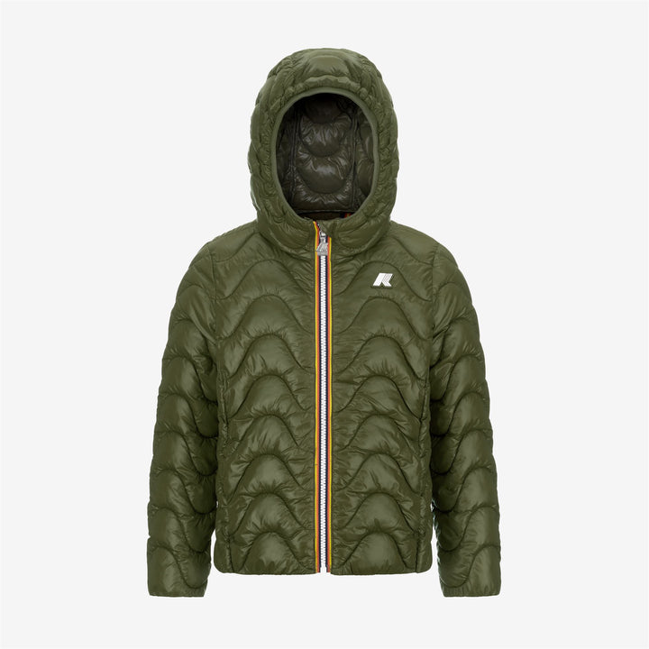 Jackets Girl P. LILY QUILTED WARM Short GREEN CYPRESS Photo (jpg Rgb)			