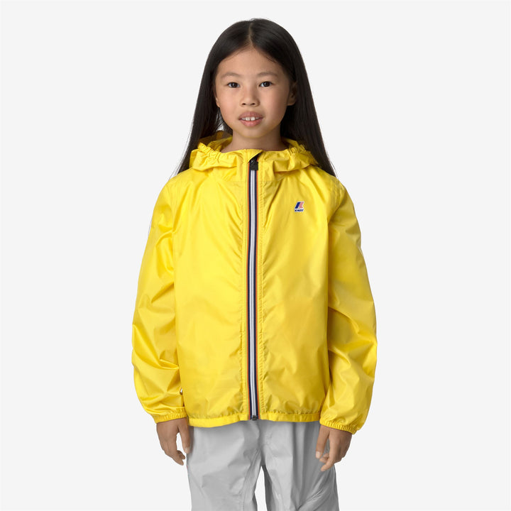 Jackets Kid unisex P. LE VRAI 3.0 CLAUDE Mid YELLOW DK Dressed Back (jpg Rgb)		