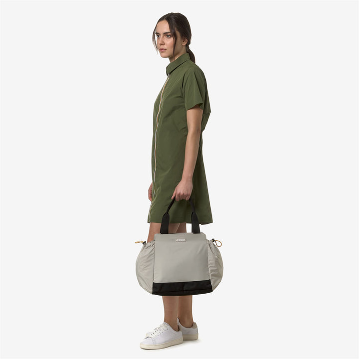 Bags Woman AISY TOTE BAG BEIGE LT Dressed Back (jpg Rgb)		