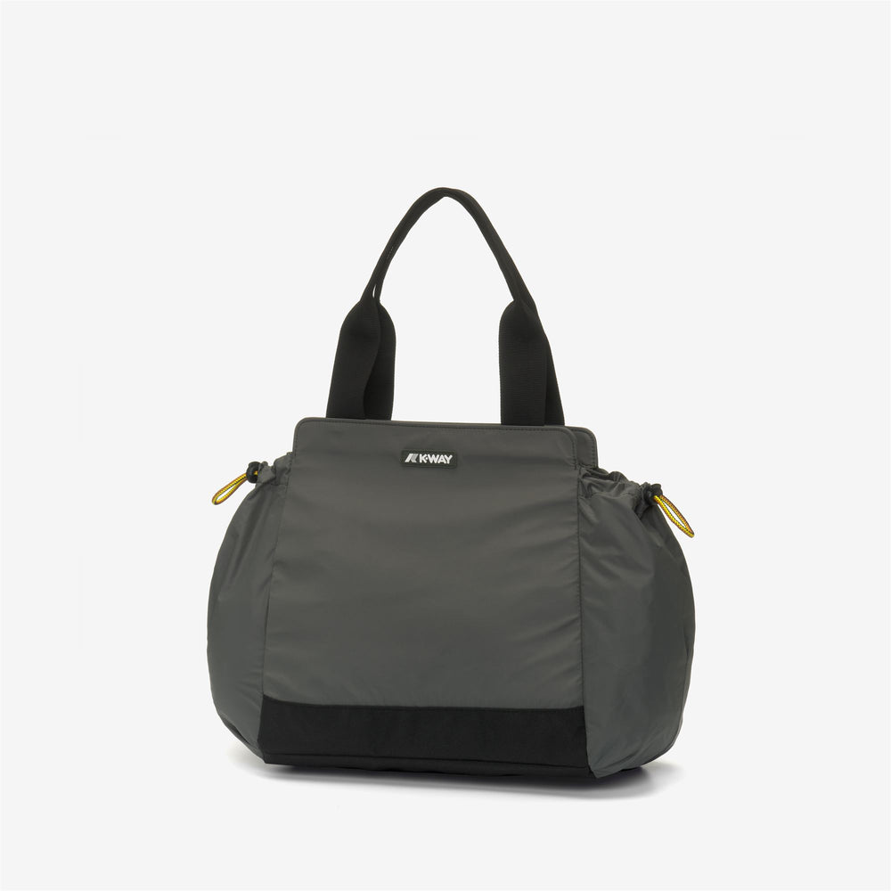 Bags Woman AISY TOTE BAG GREEN BLACKISH Dressed Front (jpg Rgb)	