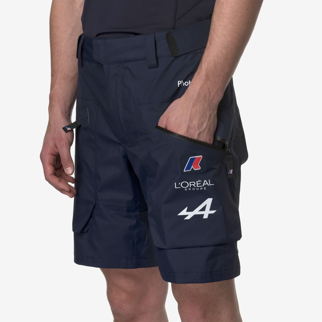 Shorts Unisex BERCK ORIENT EXPRESS TEAM AC Cargo BLUE DRESS Detail Double				