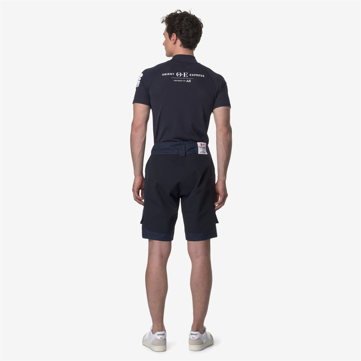 Shorts Unisex BERCK ORIENT EXPRESS TEAM AC Cargo BLUE DRESS Dressed Front Double		