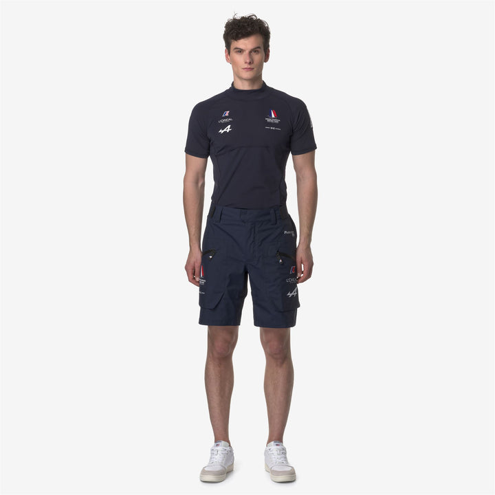 Shorts Unisex BERCK ORIENT EXPRESS TEAM AC Cargo BLUE DRESS Dressed Back (jpg Rgb)		