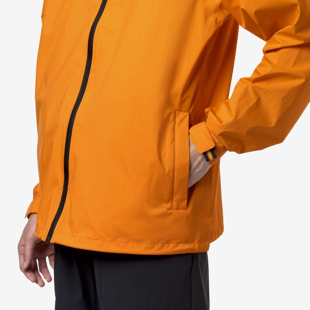 Jackets Unisex CHARMEL TRAVEL Mid ORANGE Detail Double				