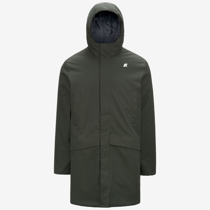 Jackets Man JARNO TWILL MARMOTTA Short GREEN B-BLUE A Photo (jpg Rgb)			